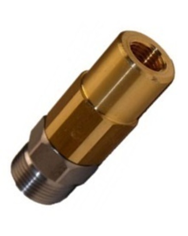 Вращ. соединение st-301, 350бар, 1/4внут - 22х1.5внеш, нерж. латунь (TOR)