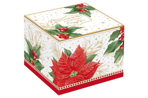 Сахарница 250мл Easy Life Пуансеттия и ягоды