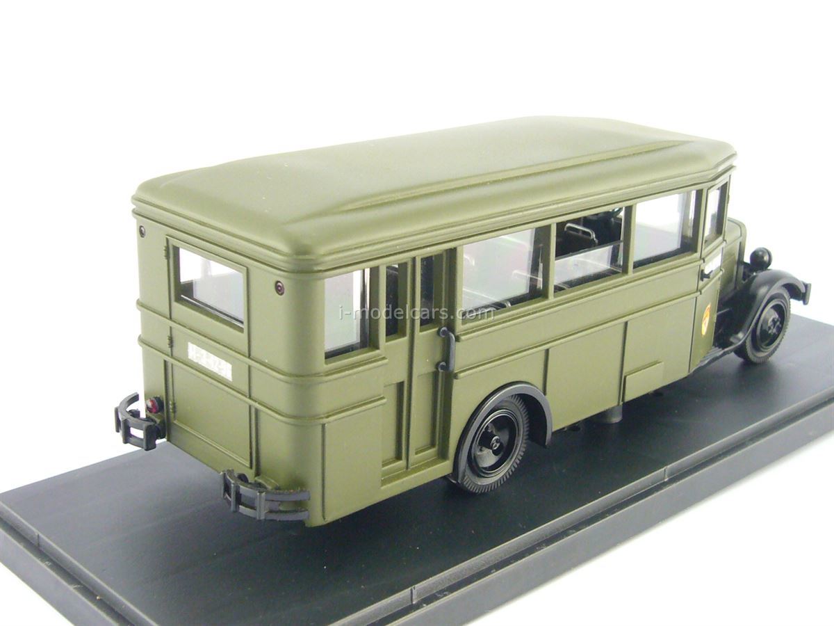 ★珍しい★ロシアンミニカーZIS-8ソビエトバス★送料無料★ ZIS-8 Military bus 1:43 Miniclassic