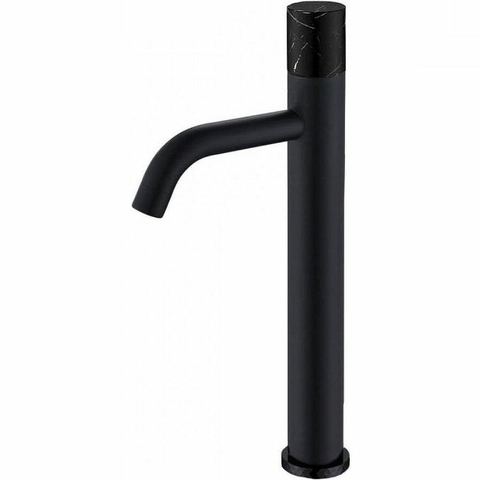 Boheme 122-B-MR-B Смеситель STICK для умыв. выс. BLACK MRAMOR BLACK_Комплект