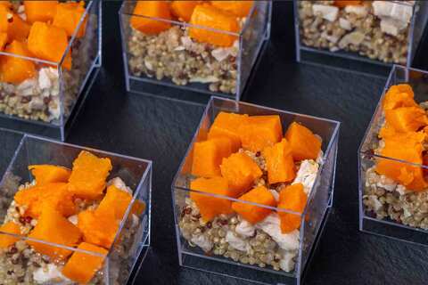 Веррин с киноа, индейкой и томленой тыквой, 12 шт.