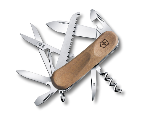 Нож Victorinox EvoWood 17, 85 мм, 13 функций, дерево