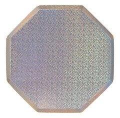 Тарелки большие "Silver sparkle" 8 шт.