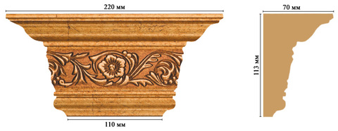 Капитель D203-58