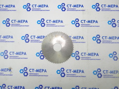 Фреза отрезная по металлу 63х0.6х16мм z=56 Р6М5 без фаски без ш/п