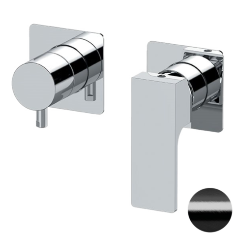 Remer AU92ZPWBCFP Смеситель для душа Remer Absolute AU92ZPWBCFP, черный брашированный хром