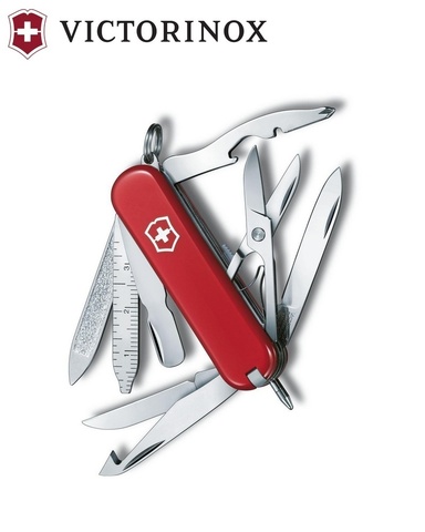 Нож-брелок Victorinox Mini Champ, 58 mm, 18 функций (0.6385)