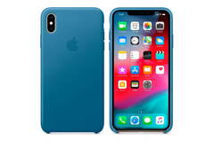 Чехол для телефона APPLE iPhone Xs Max Leather Case - Cape Cod Blue (MTEW2ZM/A)