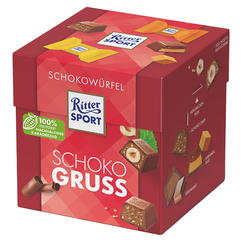 Шоколадные конфеты Ritter Sport Choco Cubes, 176 г