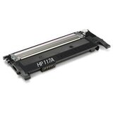Совместимый картридж W2071a (117A) голубой для HP Color Laser 150a, 150nw, 178nw, 179fnw (0,7K) - Без чипа!