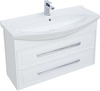 Aquanet 252671 Компл.1 - Тумба Остин 105 цв.белый глянец (Стиль) (252671)
