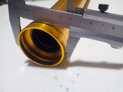 Cтакан пера для Suzuki GSR 750, GSX-S 750 / Внешний / Золотой