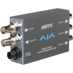 Усилитель-распределитель AJA HD5DA 1x4 HD/SD-SDI Distribution Amplifier / Repeater with DWP