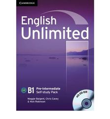 English Unlimited Pre-intermediate Self-study Pack (Workbook with DVD-ROM)