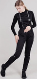 Детские лыжные разминочные брюки NordSki Premium Black