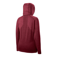 Женская толстовка Wilson W F2 Seamless Hoody - tibetan red/tawny