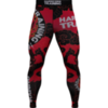 Компрессионные штаны Hardcore Training Raijin Black/Red