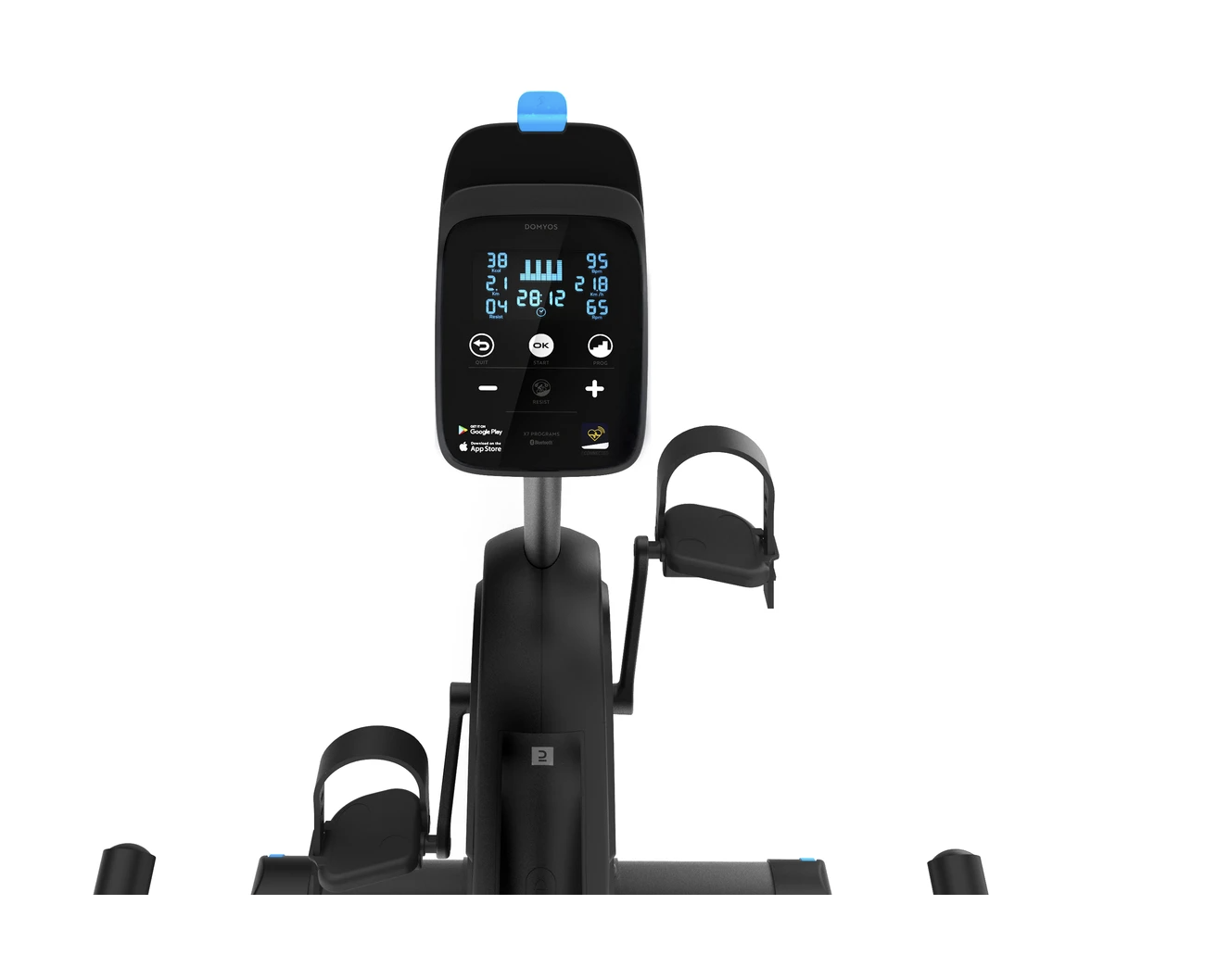 Domyos e seat exercise bike sale