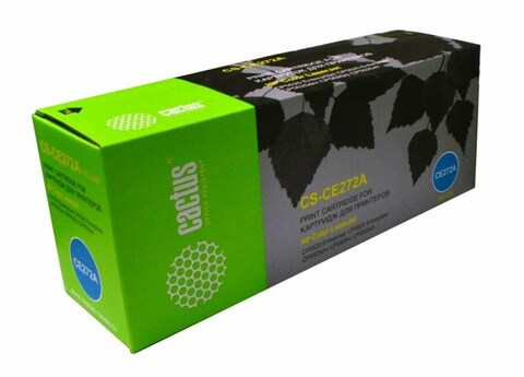 Лазерный картридж Cactus CS-CE272AR (HP 650A) желтый для HP Color LaserJet CP5520 Enterprise, CP5525 Enterprise, CP5525dn, CP5525n, CP5525xh, M750dn Enterprise D3L09A, M750n Enterprise D3L08A (15'000 стр.)
