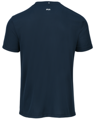Детская теннисная футболка Fila T-Shirt Mauri - peacoat blue/white