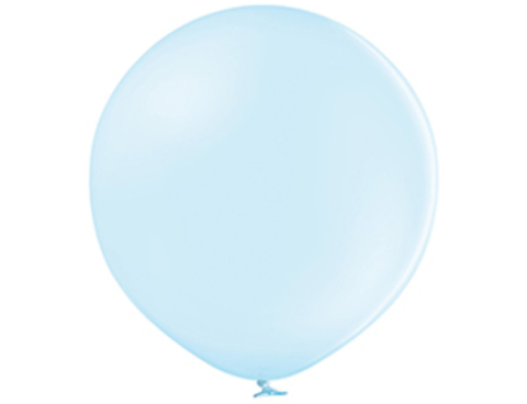 Большой воздушный шар макарунс голубой