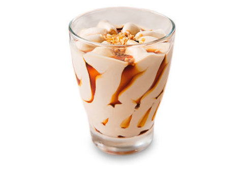 Мороженое в стекле "Нуга и карамель", 90г