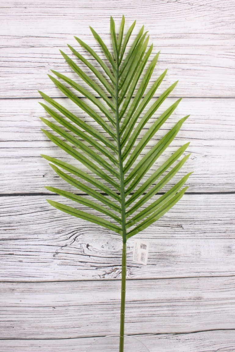 Искусственное растение, Лист Пальмы, Светло-зеленый, 85 см, 1 шт.