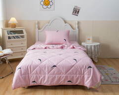 Детское постельное белье 1.5 спальное Sofi De MarkO Касатка розовое