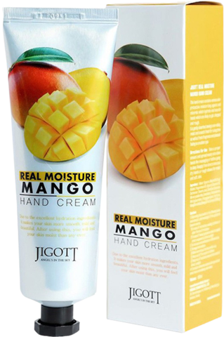 Jigott Real Moisture Mango Hand Cream Крем для рук с экстрактом манго