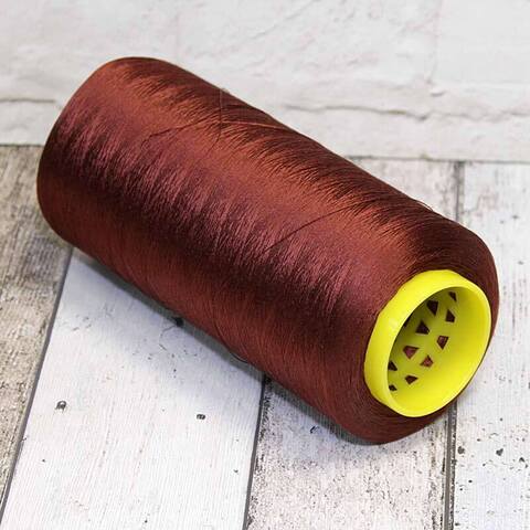 Шелк 100% TRAMA TINTA 3/90 каштановый