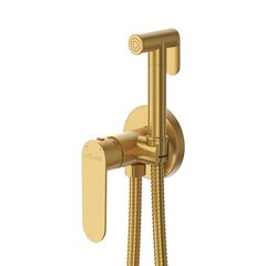 Cezares STYLUS-DIF-BORO STYLUS-DIF-BORO Гигиенический душ со смесителем, брашированное золото фото