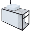 Aquanet 261652 Тумба Nova Lite LOFT 90 L цв. бел. глянец (261652)