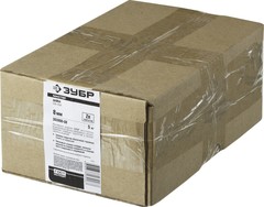 ЗУБР DIN 125А, 8 мм, цинк, 5 кг, шайба (303800-08)