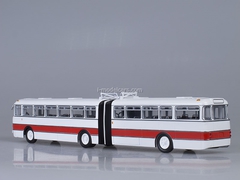 Ikarus-180 white-red Soviet Bus (SOVA) 1:43