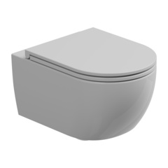 GSG Ceramic Design Like LKWCSO000 Чаша подвесного унитаза со смывом Smart Clean, белый глянцевый фото