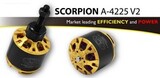 Двигатель SCORPION A-4225-250kv V2