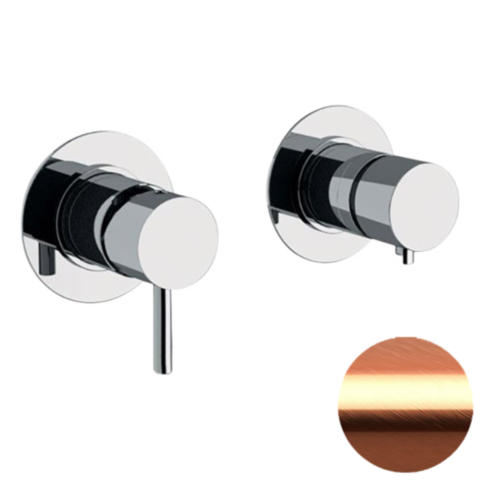 Remer X96D3RP Смеситель для душа Remer X Style X96D3RP, медь брашированная