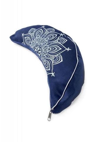 Подушка-полумесяц Mandala Blue 45*13*7 см