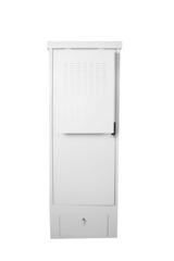 Шкаф уличный всепогодный укомплектованный напольный ЦМО ШТВ-1, IP55, 24U, 1310х745х930 мм (ВхШхГ), дверь: металл, цвет: серый, (ШТВ-1-24.7.9-К3АА-ТК)