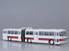 Ikarus-180 white-red Soviet Bus (SOVA) 1:43