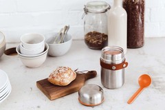Термос black+blum, food flask, 400 мл, оранжевый