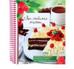 Книга для записи А5, 80 листов на пружине «Сладкие секреты», твёрдая обложка
