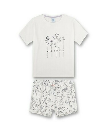 Пижама с коротким рукавом для девочки Sanetta 245314 1948