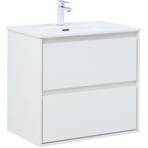 Aquanet 336368 Тумба Милан 70 цв. белый глянец (336368)