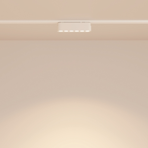 Магнитный трековый светильник Maytoni Points TR082-1-6W3K-M-W