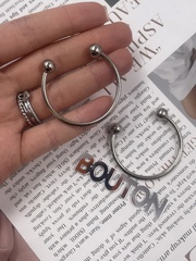 Подвеска серебристая 