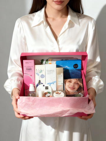 Подарочный набор Бьюти-бокс корейской косметики BOX2U BOX#009