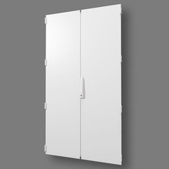 Двухстворчатая сплошная дверь DDS.120.22