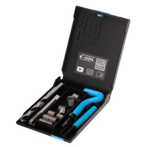 Набор для восстановления резьбы М12х1,0 14пр V-Coil Volkel 04024