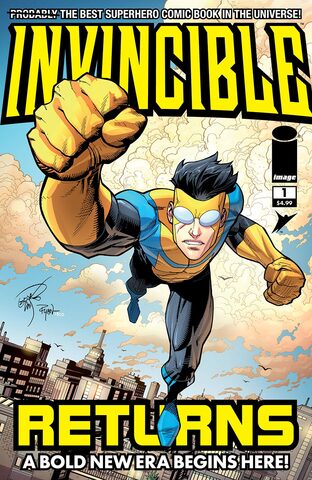 Invincible Returns Facsimile Edition #1 (Cover B) (ПРЕДЗАКАЗ!)